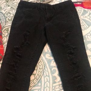 black distressed jeans target